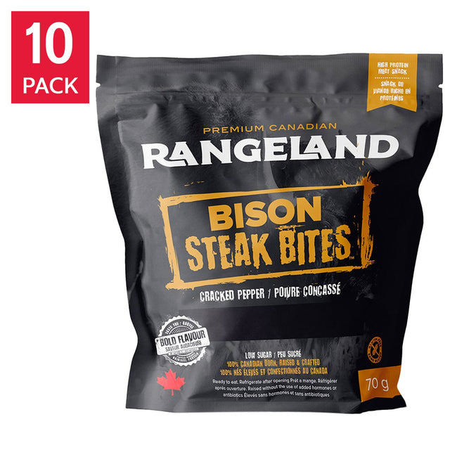 Rangeland Bison Bites, 10 × 70 g D5