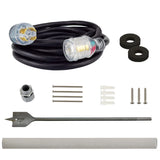 Reliance Controls Portable Generator Through-the-wall Kit with 20 ft. Generator Power Cord