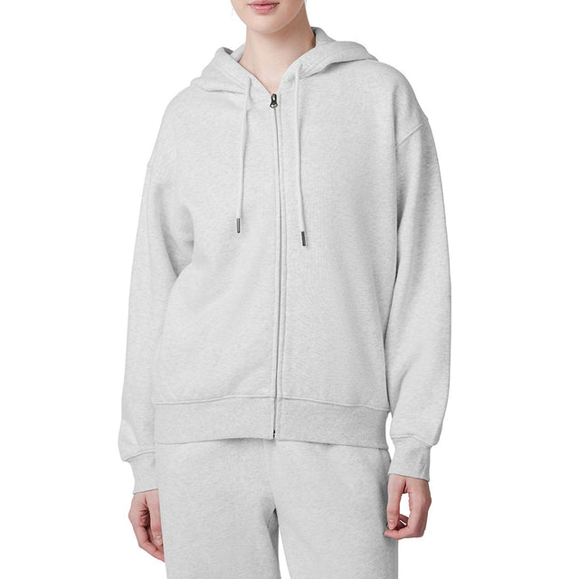Tuff Athletics Women’s Oversized Fleece Hooded Full Zip V0
