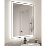 Artika Aurea 24 in. x 32 in. LED Wall Mirror