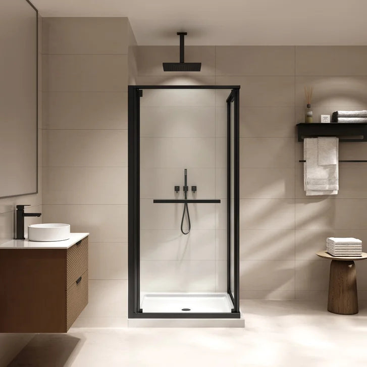 OVE Decors Lunel 36 in. × 36 in. Corner Shower Enclosure with Base
