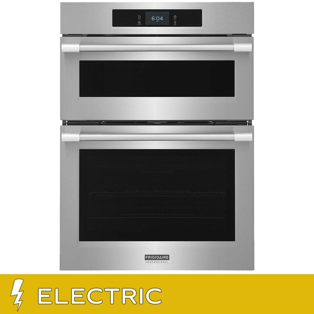 Frigidaire professional 30" Microwave Combination Wall Oven with Stone-Baked Pizza Mode Q1