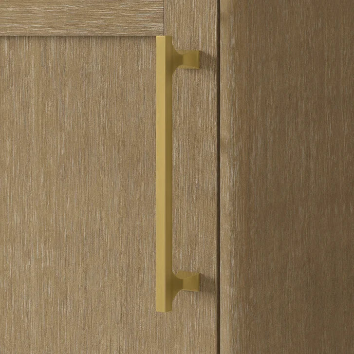 OVE Decors Lara Linen Cabinet in Antique Oak Finish