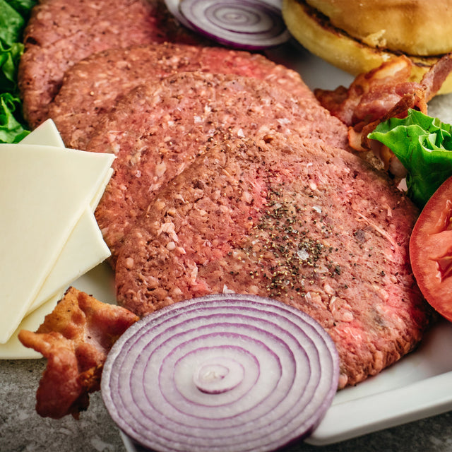 Canadian Rangeland, Bison Burgers, 40 × 151 g (5.3 oz) Y1