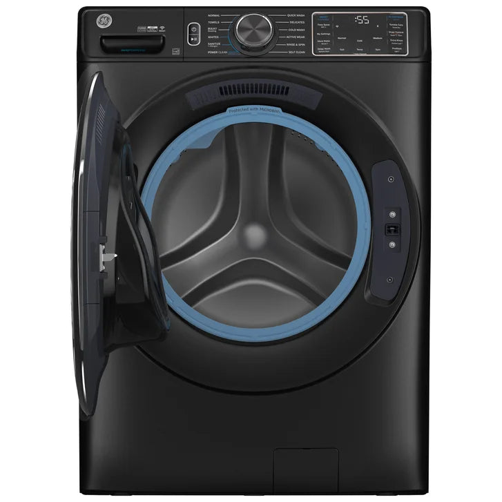 GE 5.8 cu ft. Carbon Graphite Smart Front Load Washer with Powersteam