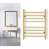 WarmlyYours Sierra 8 Bar Towel Warmer