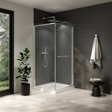 OVE Decors Lunel 36 in. × 36 in. Corner Shower Enclosure with Base