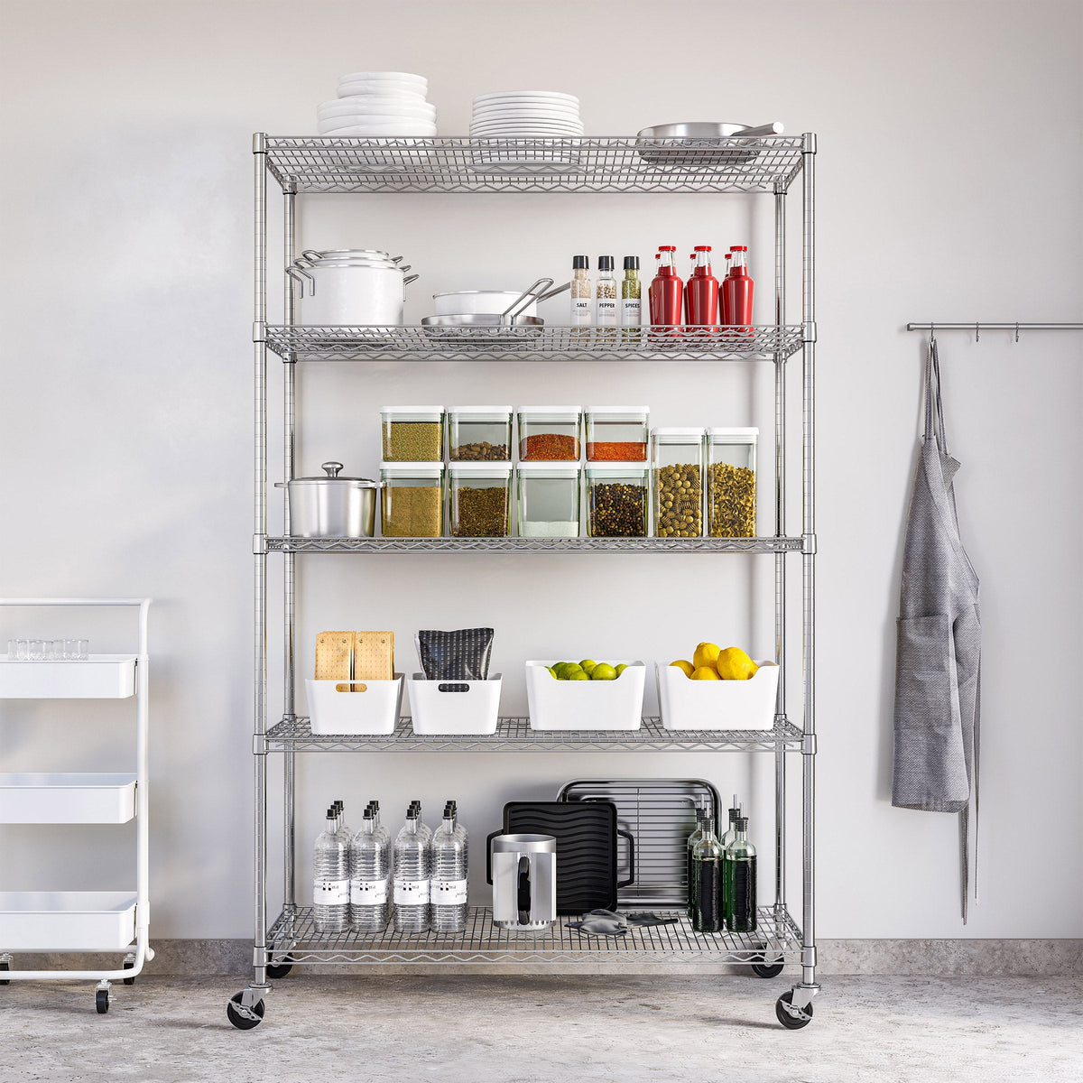 Vancouver Classics Commercial Shelving 48 in. x 24 in. x 72 in.