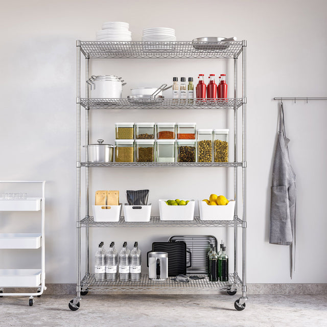 Vancouver Classics Commercial Shelving 48 in. x 24 in. x 72 in. D3