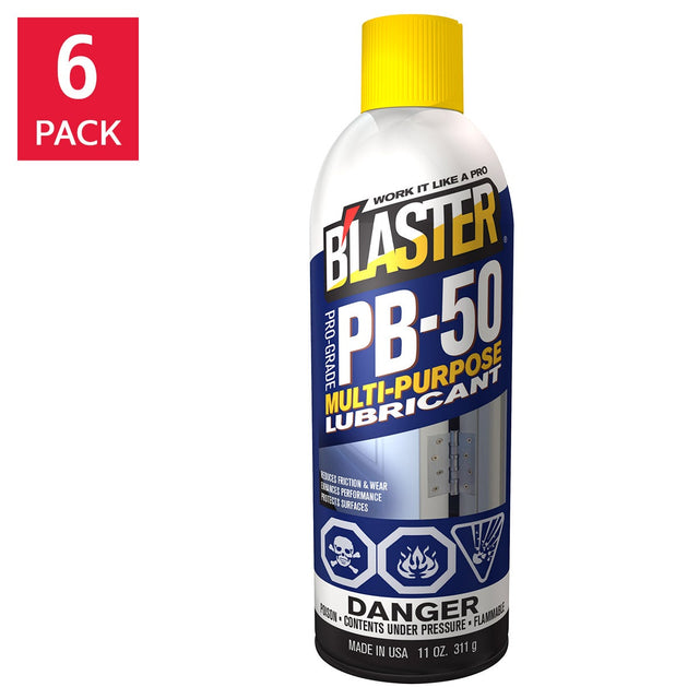 B'laster PB50 Multi-Purpose Lubricant, 6-pack P1
