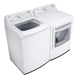 LG Laundry Bundle 5.2 cu ft. Top Load Washer and 7.3 cu ft. Electric Dryer