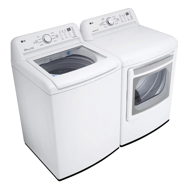 LG Laundry Bundle 5.2 cu ft. Top Load Washer and 7.3 cu ft. Electric Dryer N2