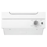 Whirlpool 24 in. White Electric Stacked Laundry Centre with 1.8 cu. ft. IEC Washer and 3.4 cu. ft. Dryer