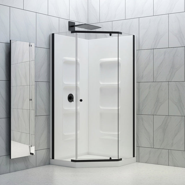Appollo Bethany Neo-angle Shower Kit O8
