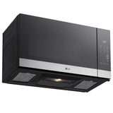 LG 30 in. 1.7 cu ft. Stainless Steel Over the Range Microwave with Auto Cook Settings, 300 CFM