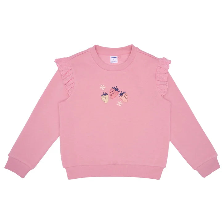 Pekkle Boys' and Girls' Cozy Fuzzy Fleece 2-piece Sweatshirt and Pants Set