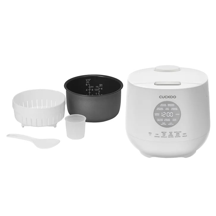 CUCKOO 6 cup Multifunctional Micom Rice Cooker and Warmer