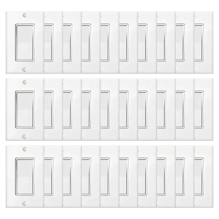 Xtricity - Decorative 3 Way Switch, 30-pack