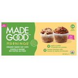 MadeGood Mornings Organic Baked Oat Cups, 24 × 35 g