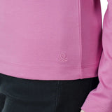 United Colors of Benetton Women’s Long Sleeve Supima Top