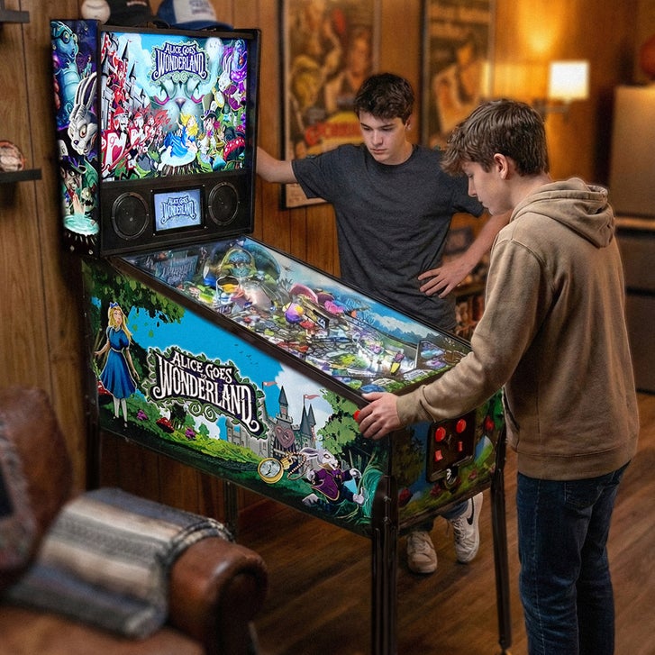 Wonderland Amusements Alice Goes to Wonderland Pinball