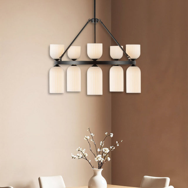 Light & Modern Romi 26 in. Chandelier D9