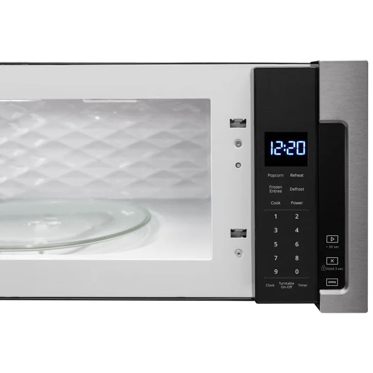 Whirlpool 1.1 cu ft.Low Profile Over-the-Range Microwave Hood Combination - 400 CFM
