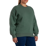 Lazypants Women's Fleece High-low Crewneck Sweatshirt