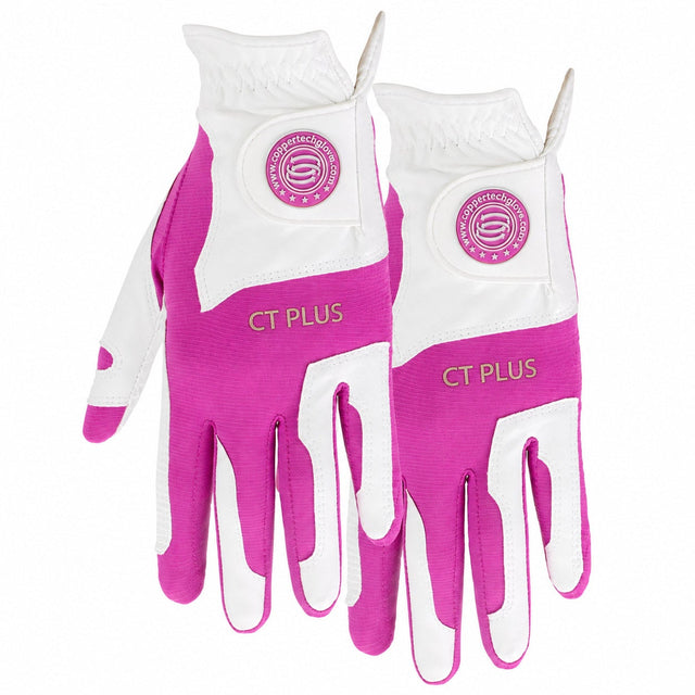 Copper Tech Women's Golf Glove, 2-pack O0