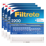 3M Filtrete MPR 2200 1-in Premium Furnace Filters, 4-pack