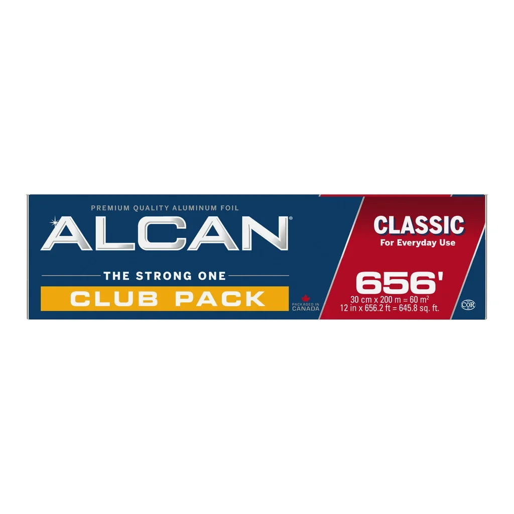 Alcan Aluminum Foil Wrap, 11.8 in. × 656.3 ft.