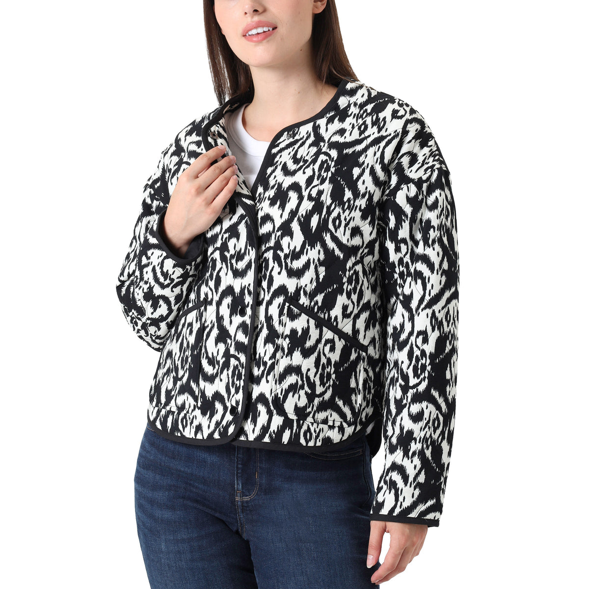 Tahari Women's Quilted Jacket