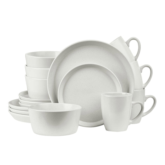 Stone Lain Albie Stoneware Dinnerware Set, 16-pieces R8