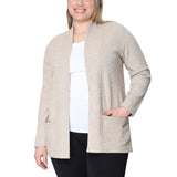 Tahari Women’s Long Sleeve Open Cardigan