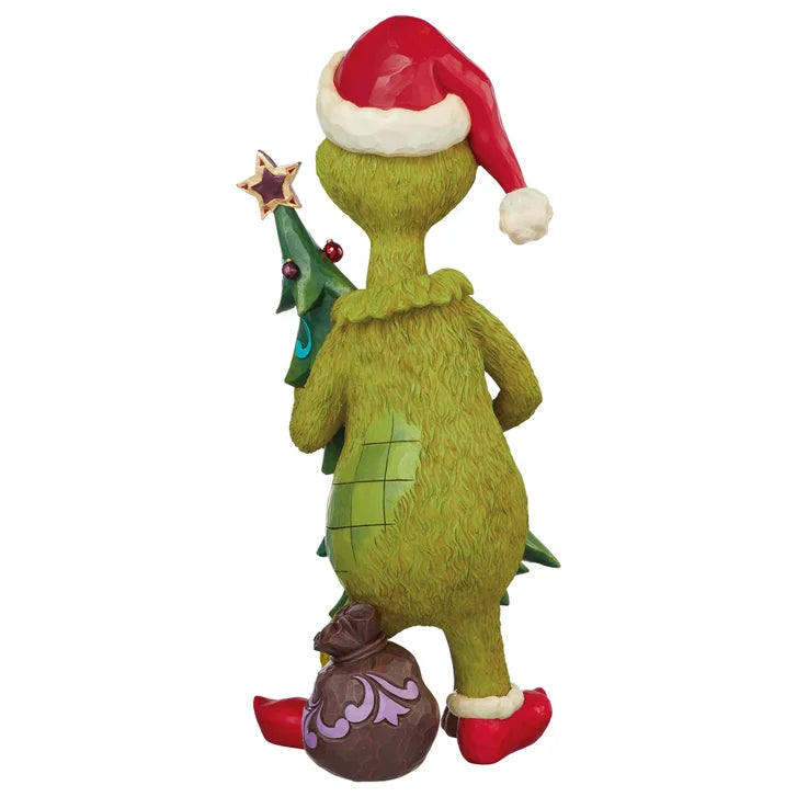 50.8 cm (20 in.) Holiday Grinch with Tree by Jim Shore