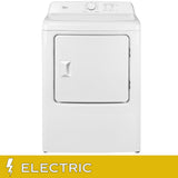 Midea 7.0 cu ft. White Electric Dryer with Sensor Dry