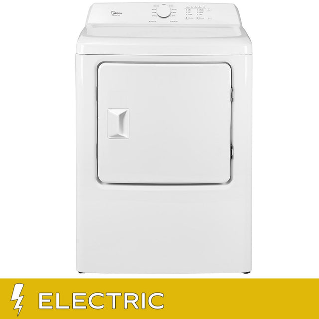 Midea 7.0 cu ft. White Electric Dryer with Sensor Dry E4