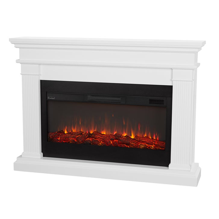 Real Flame Beau Mantel Electric Fireplace