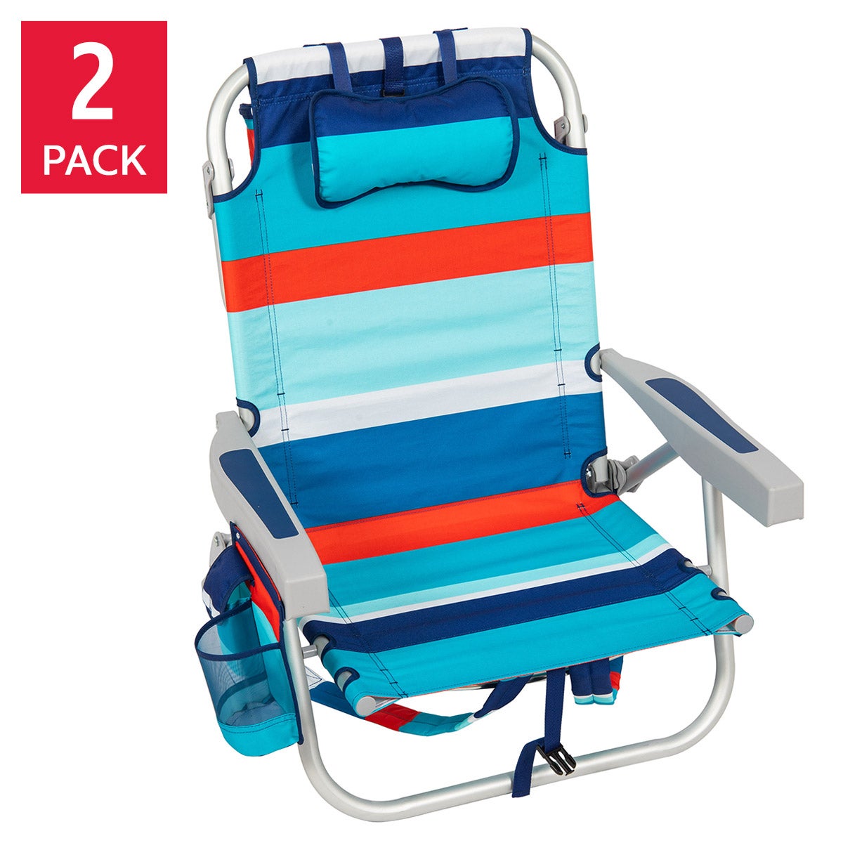 RIO Backpack Beach Chair, 2 pack