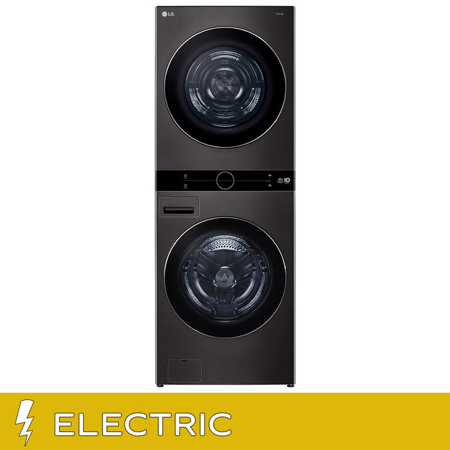 LG WashTower Single Unit Front Load 5.8 cu. ft. Washer And 7.8 cu. ft. Dryer with AI Advanced Washing V2