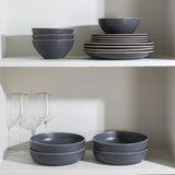 Stone Lain Lauren Stoneware Dinnerware, 16-pieces