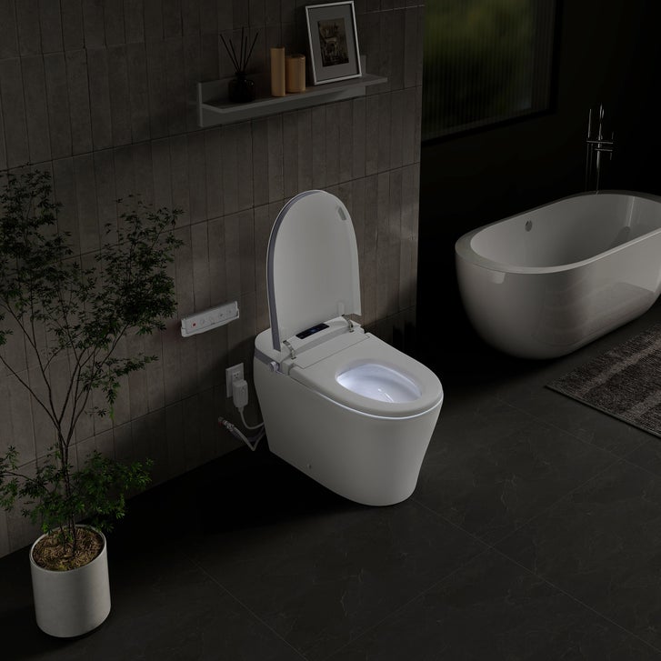 OVE Decors Monroe Smart Bidet Toilet with Built-in Tank