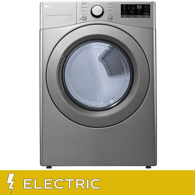 LG 7.4 cu ft. Graphite Steel Electric Ultra Large Capacity Dryer with SmartDiagnosis C7