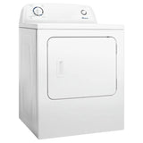 Amana 6.5 cu ft. White Electric Dryer with Automatic Dryness Control