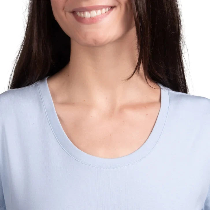 Kirkland Signature Women's Pima Cotton Scoop Neck Tee