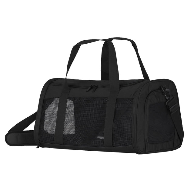 Bugatti Downtown Essential Pet Carrier Black Duffle I2
