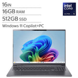 Acer Aspire 16 AI Copilot+ PC 16.0-in. OLED Laptop, Intel Core Ultra 5 325 - 16GB RAM, 512GB SSD