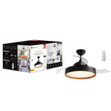 Xtricity Starlight 42" Retractable Blade Ceiling Fan With Integrated LED Lights