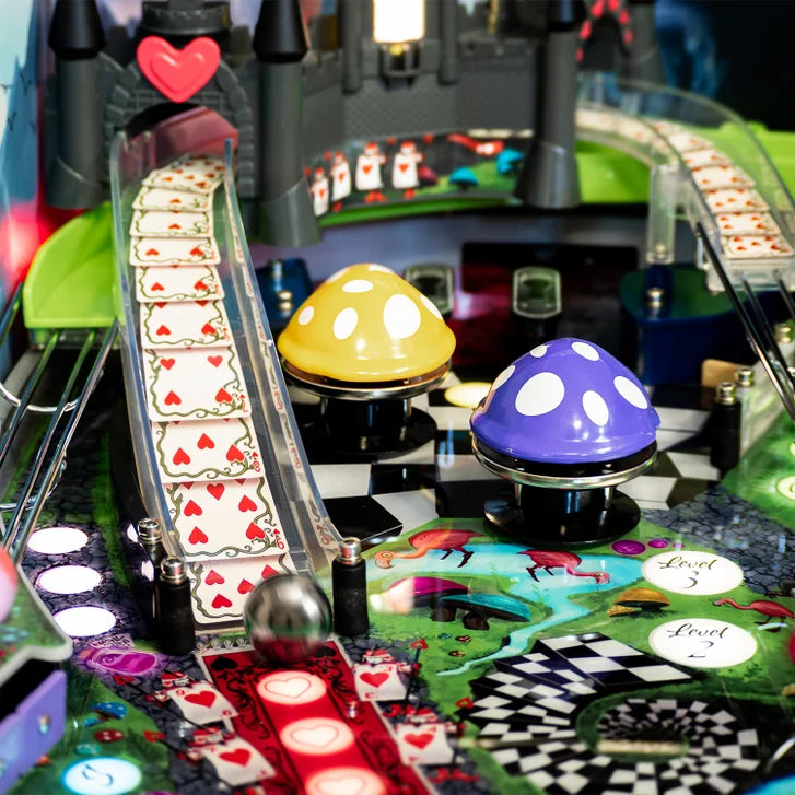 Wonderland Amusements Alice Goes to Wonderland Pinball