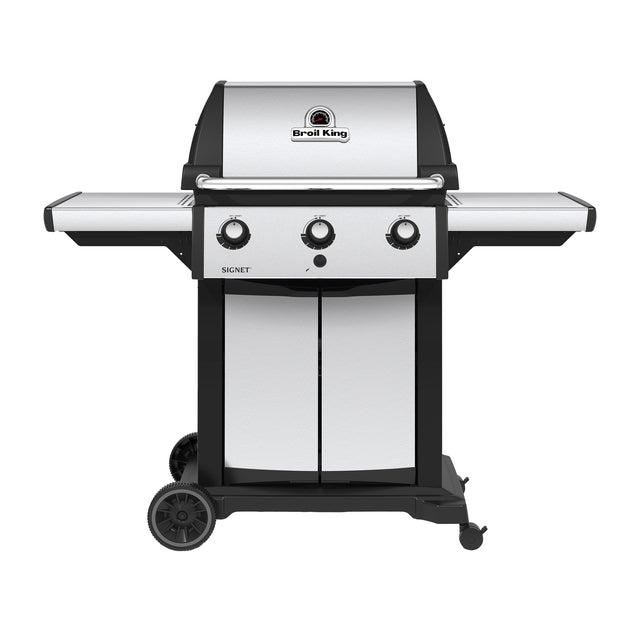 Broil King Signet 320 PRO 3 Dual - Tube Burner Propane BBQ with Cover J7